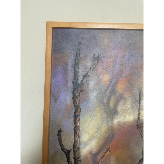 Large Signed Original Oil Painting by Jack Thursby | Statement Wall Art | Unique Fine Art for Home or Office For Sale - Image 14 of 16