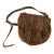 Early 20th Century Us Army Distressed Leather Messenger Bag For Sale