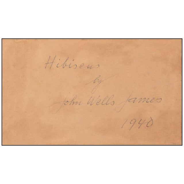 1940s 1940s Botanical Rhapsody, John Wells James For Sale - Image 5 of 5