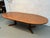 Mid 20th Century Danish Modern Oval Extendable Dining Table Attributed to Skovby For Sale - Image 10 of 14