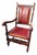 Ornately Hand Carved English 19th Century Antique Mahogany Chair For Sale