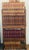 Antique American Arts and Crafts Carved Book Shelving Rack Etagere For Sale - Image 9 of 9