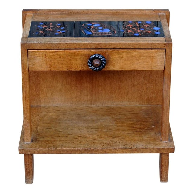 Wood Side Table by Guillerme Et Chambron for Votre Maison, 1960s For Sale - Image 7 of 7