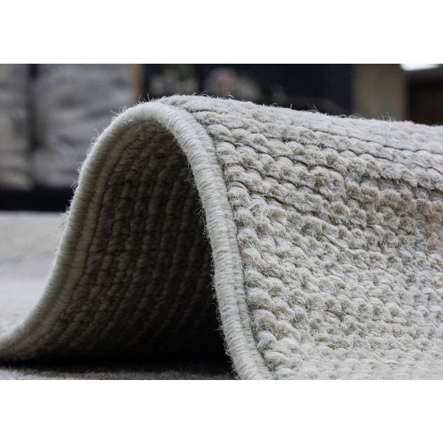 Gray Turkish Oushak Rug 10'2" x 14'6" For Sale - Image 8 of 8