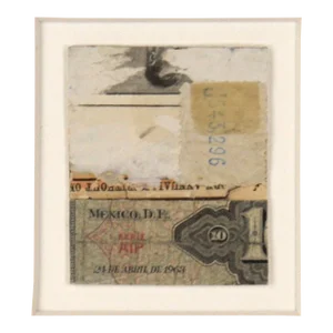 "No. 3080" Miniature Collage Currency by Michael Pauker