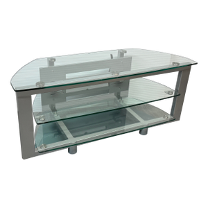 Bdi Contemporary Glass & Metal Tv Stand/Console