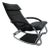 Leather Rocking Chair by Jochen Hoffman, 1980s For Sale