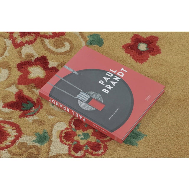 Signed Paule Leleu Vintage Art Deco Rug in Gold With Dense Florals - Rug & Kilim For Sale - Image 9 of 9