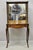 Antique French Louis XV Style Petite Curio Etagere With Satinwood Inlay & Mirror For Sale - Image 10 of 12