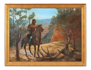 Wood Framed Oil / Canvas Painting