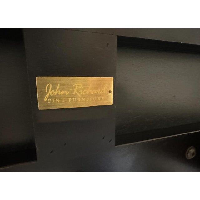 Vintage John Richard Burled Art Deco Console Table For Sale - Image 10 of 10