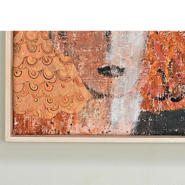 Early 21st Century Dutch Contemporary Mixed Media Painting For Sale - Image 5 of 7