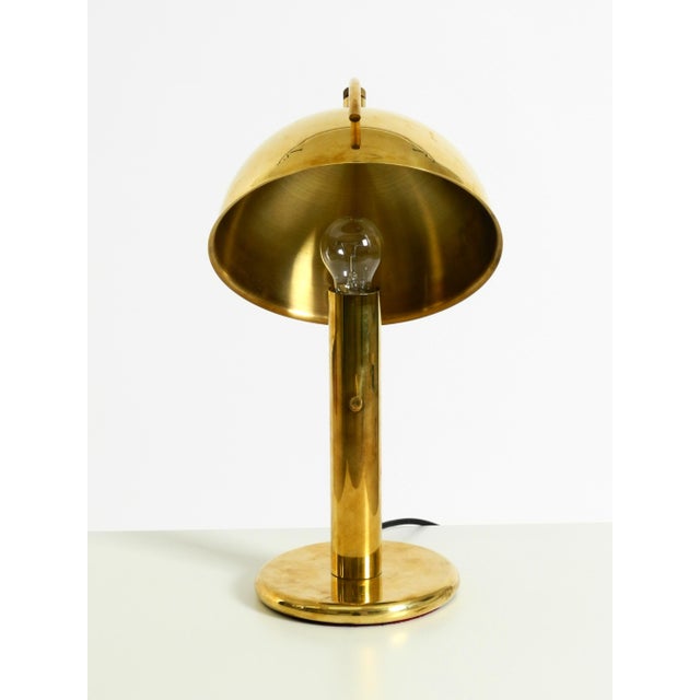 Large Vintage Brass Table Lamp from Gebrüder Cosack, 1970s For Sale - Image 6 of 18