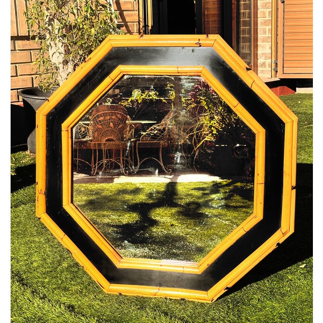 Vintage Italian Mirror from Vivai Del Sud, 1960 For Sale - Image 6 of 13