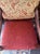 Pair of Vintage Baroque Style Carved Wood Armchairs With Floral Upholstery & Rust Seats For Sale - Image 9 of 12