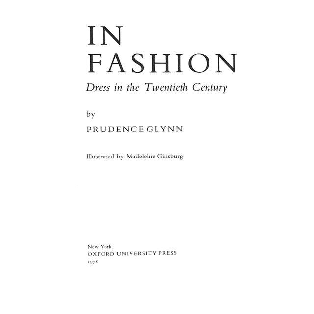 GLYNN, Prudence [243] pp Oxford University Press 1978 10" x 7 3/4" Survey on British fashion in the 20th century featuring...