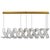 Metal Collection Orione 2.0 Chandelier in Metal and Crystal by Jago For Sale - Image 7 of 7