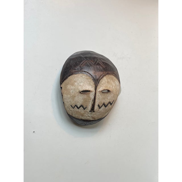 Vintage African Lega Kwele Mask, 1970s For Sale - Image 3 of 11