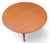 1950s Round Teak Table Without Leaves - 012601 For Sale - Image 4 of 4