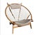 Outdoor Mayan Sunset Rope Chair For Sale - Image 11 of 18