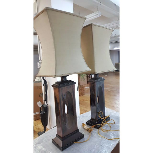 Maitland Smith Table Lamps - A Pair For Sale In New York - Image 6 of 11