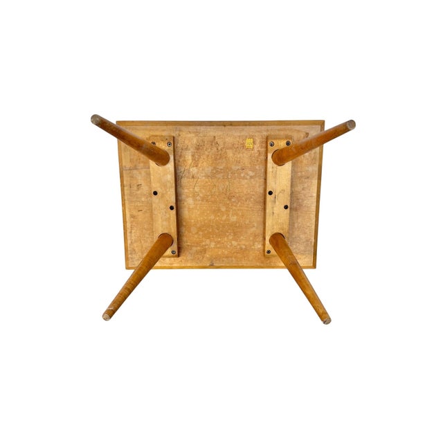 Mid-Century Modern Paul McCobb Planner Group Solid Maple Side Table For Sale In Philadelphia - Image 6 of 6