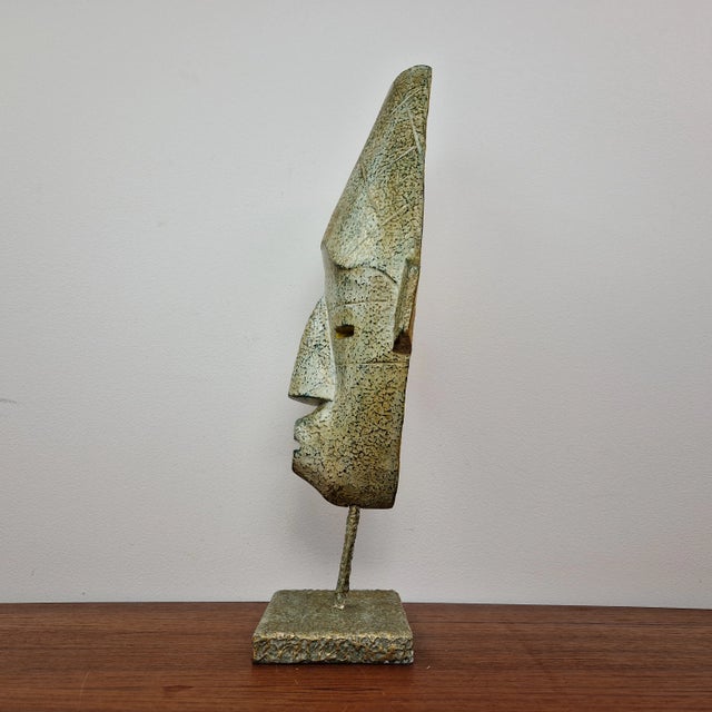 Vintage 20th Century West African Mask, 1950s For Sale - Image 3 of 10