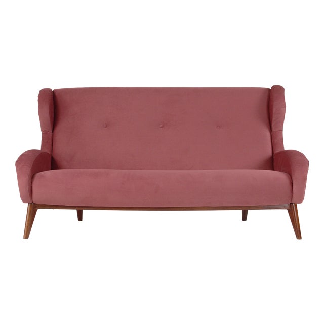 Vintage Italian Three-Seater Sofa, 1960s For Sale