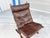 Brown 1960s Danish Modern "Siesta" Lounge Chair and Ottoman Attributed to Westnofa For Sale - Image 8 of 16