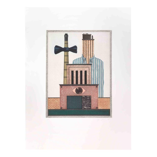 Fifo Stricker, Brauerei, Aquatint and Etching, 1985 For Sale