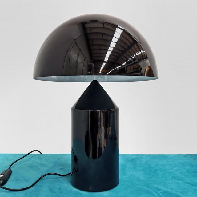 Atollo Model Table Lamp by Vico Magistretti for Oluce, 2010s For Sale - Image 10 of 10