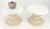 Mid-Century Modern Pair Spun Fiberglass 24" Round Stone Textured Tops End Side Tables Woodard MINT For Sale - Image 3 of 14