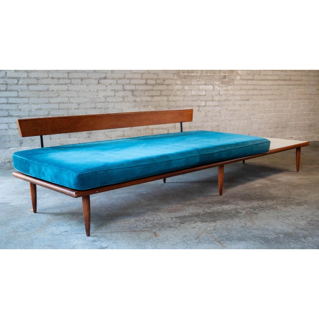 1950s Mid-Century Modern Adrian Pearsall Attr. Walnut Daybed For Sale - Image 9 of 18