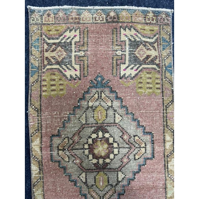 Turkish Yastik Rug 1'8" x 3'4" For Sale - Image 4 of 5