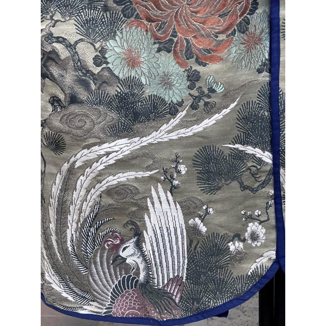 Japanese Ceremonial Brocade Jinbaori Vest Jacket For Sale - Image 9 of 18