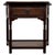 Early 20th Century Antique English Oak Side Table with Drawer For Sale - Image 12 of 12