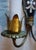 Early 21st Century Venetian Art Deco Etched Mirrored Wall Sconces - a Pair For Sale - Image 5 of 14