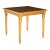 Italian Cherry & Gold Leaf Lamp Table For Sale
