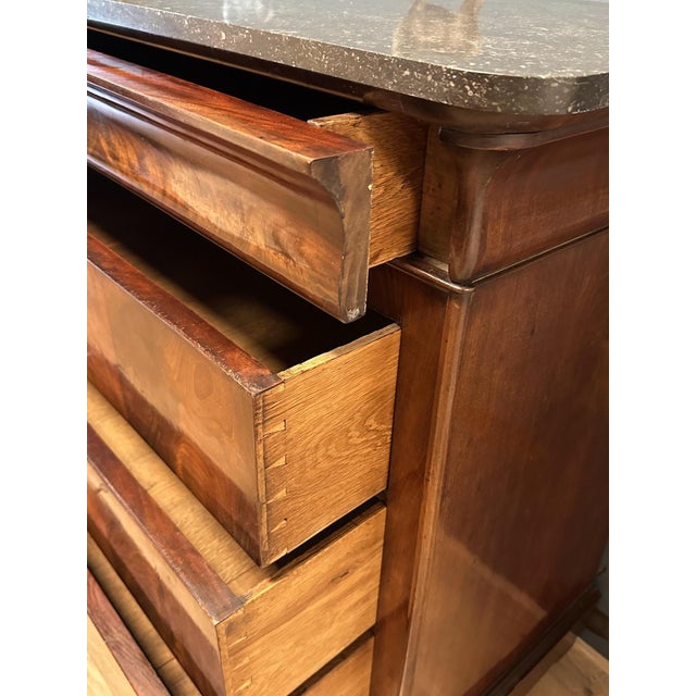 Antique French Louis Phillipe Chest of Drawers For Sale - Image 9 of 14