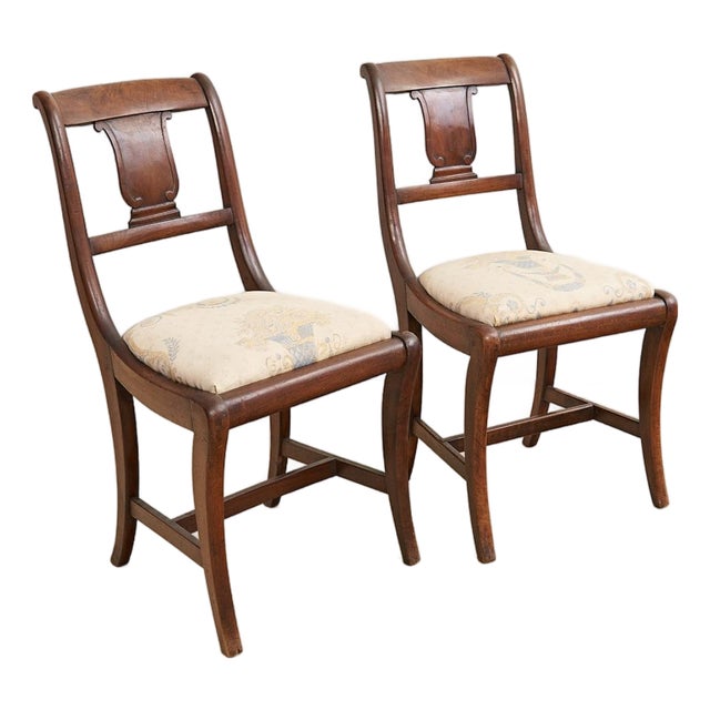 Antique Chairs, 1800s, Set of 2 For Sale