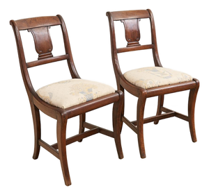 Antique Chairs, 1800s, Set of 2
