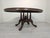 Antique Oval Coffee Table in Mahogany with Marquetry For Sale - Image 6 of 15