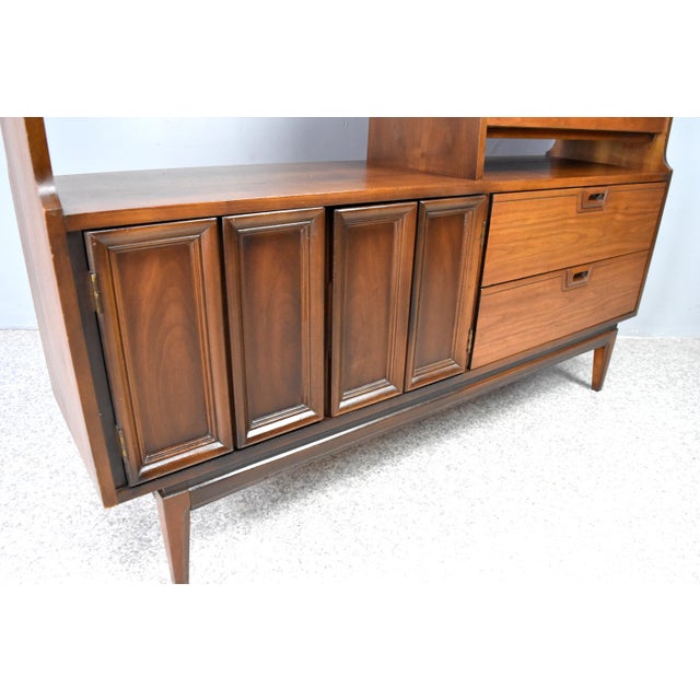 MidCentury Modern Wall Unit by Jb Van Sciver Chairish