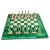 Large Early 20th Century Malachite & Carrara Marble Chess Board, 1920s For Sale - Image 13 of 13