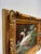 Among the Lilies by Bao Ho | Oil Painting of a swan among lily pads and flowers For Sale - Image 4 of 5