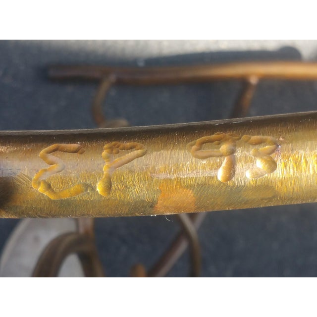 Vintage Eric Powell Bronze and Glass Coffee Table For Sale - Image 13 of 17