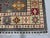Gray Kazak Wool Rug With Star Medallion, 5'8" X 7'10" For Sale - Image 14 of 16