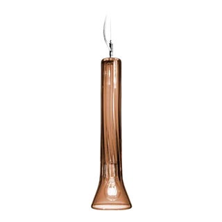 Clarion Pendant Light from the Flashlight Collection in Tea For Sale
