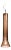 Clarion Pendant Light from the Flashlight Collection in Tea For Sale