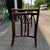 1970s Bamboo Rattan and Glass Console Table For Sale - Image 10 of 12